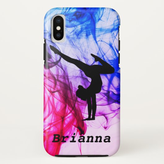 Gymnastiek Abstracte Handstand Hoesje-Mate iPhone Case-Mate iPhone Case (Achterkant)