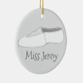 Gymnastiek Acro Acrobat Dance Teacher Coach Keramisch Ornament (Rechts)