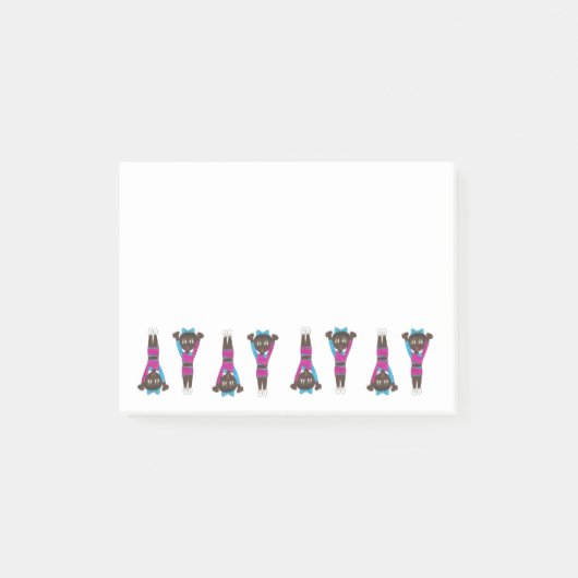 Gymnastiek Acrobat Dance Teacher Gymnast Coach Post-it® Notes (Voorkant)