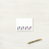 Gymnastiek Acrobat Dance Teacher Gymnast Coach Post-it® Notes (Op bureau)