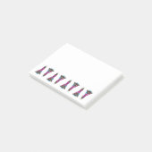 Gymnastiek Acrobat Dance Teacher Gymnast Coach Post-it® Notes (Schuin)