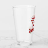 Gymnastiek ADD NAAM Gymnast Vault Floor Athlete Glas (Rechts)