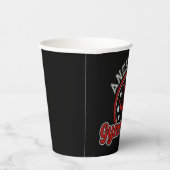 Gymnastiek ADD NAAM Gymnast Vault Floor Athlete Papieren Bekers (Rechts)