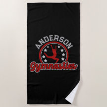 Gymnastiek ADD NAAM Gymnast Vault Floor Athlete