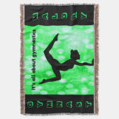 Gymnastiek - Alles over gymnastiek Deken (Voorkant Verticaal)