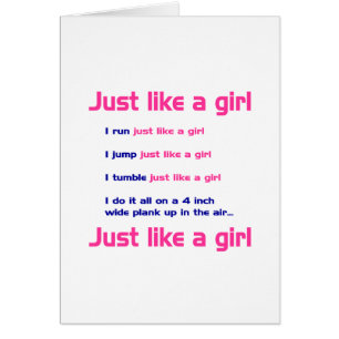 Gymnastiek als een meisje