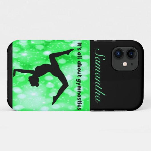 Gymnastiek Apple iPhone 11 / iPad case (Achterkant (horizontaal))