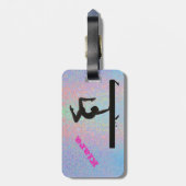 Gymnastiek Bagagelabel - Gepersonaliseerd (Achterkant verticaal)