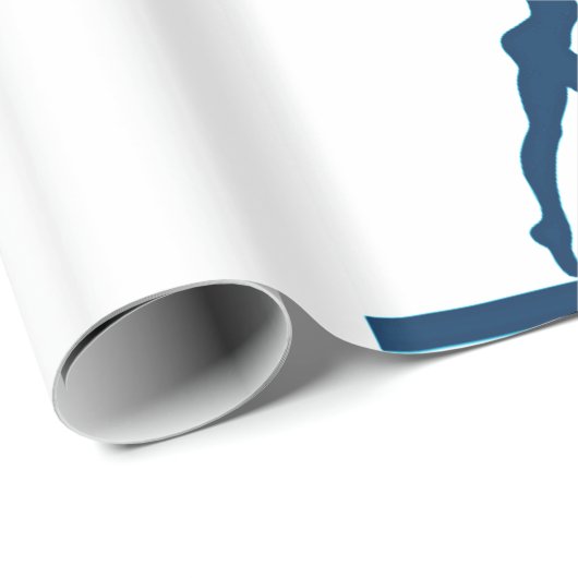 Gymnastiek balanceerbalk cadeaupapier (Rol Hoek)