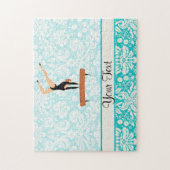 Gymnastiek balanceerbalk legpuzzel (Verticaal)