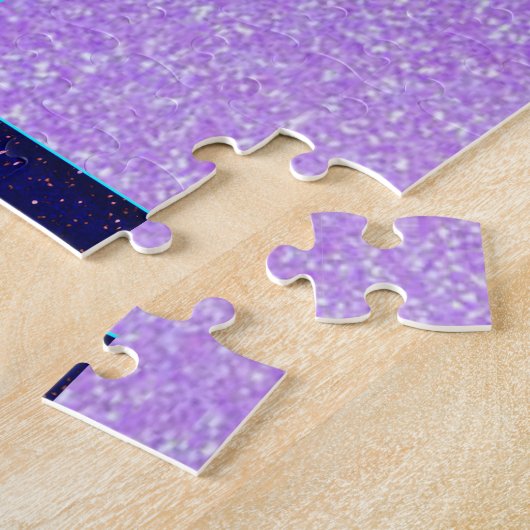 Gymnastiek Balken Sparkle Puzzle Legpuzzel (Zijkant)