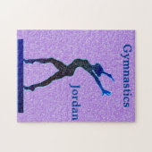 Gymnastiek Balken Sparkle Puzzle Legpuzzel (Horizontaal)