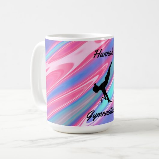 Gymnastiek Bars Mok (Voorkant links)