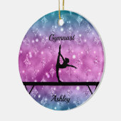 Gymnastiek Beam Glam Keramisch Ornament (Links)
