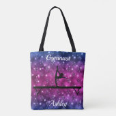 Gymnastiek Beam Glam Tote Bag (Achterkant)