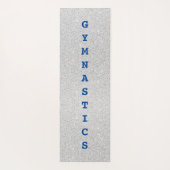 Gymnastiek Beam Queen Custom Yoga Mat (Achterkant)