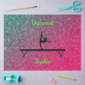 Gymnastiek Beam Watermelon Sparkle Tissuepapier (Craft)