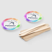 Gymnastiek Birthday Balance Bam Waterverf Splash Handwaaier (Niet-gemonteerd)