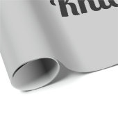 Gymnastiek Birthday Grey Wrapping Paper Cadeaupapier (Rol Hoek)
