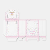 Gymnastiek Birthday Party Blonde Hair Bedankdoosjes (Uitgevouwen)