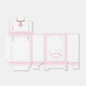 Gymnastiek Birthday Party Pink Hair Bedankdoosjes (Uitgevouwen)