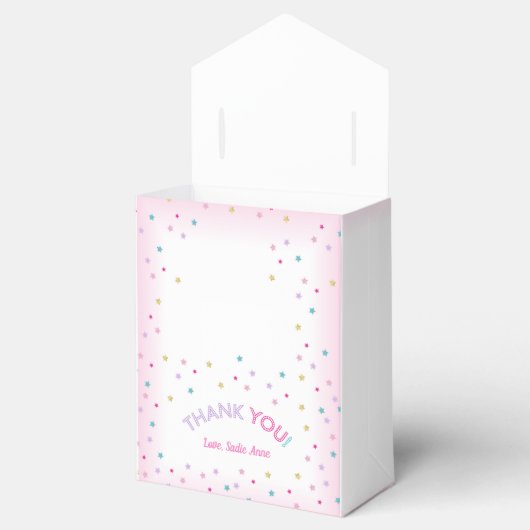 Gymnastiek Birthday Party Red Hair Bedankdoosjes (Geopend)