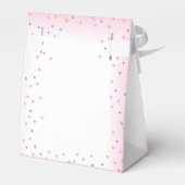 Gymnastiek Birthday Party Red Hair Bedankdoosjes (Achterkant)