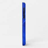 Gymnastiek Blue Abstract Hoesje-Mate iPhone Case (Achterkant/links)