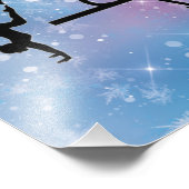 Gymnastiek Blue Glam Foto Afdruk (Hoek)