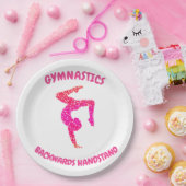 Gymnastiek Borden op papier. Papieren Bord (Feest)