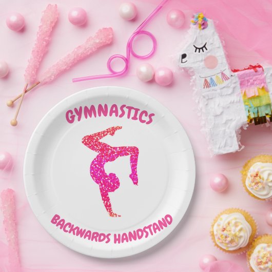 Gymnastiek Borden op papier. Papieren Bord (Feest)