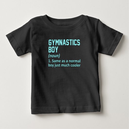 Gymnastiek Boy Definition Gymnast Gymnastic Lover (Voorkant)