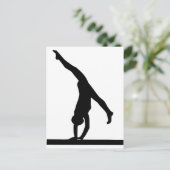 Gymnastiek Briefkaart (Staand voorkant)