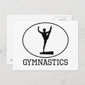 Gymnastiek Briefkaart (Voorkant / Achterkant)