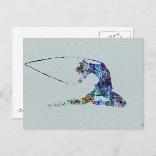 Gymnastiek Briefkaart (Voorkant / Achterkant)