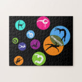 Gymnastiek Bubble Legpuzzel (Horizontaal)