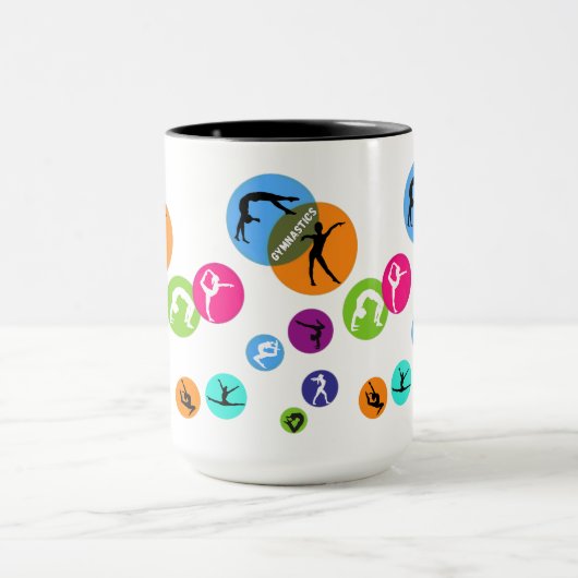 Gymnastiek Bubble Mok (Midden)