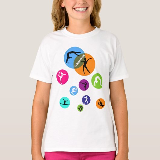 Gymnastiek Bubble T-shirt (Voorkant)