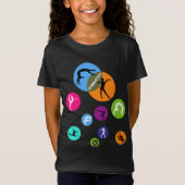 Gymnastiek Bubble T-shirt (Voorkant)