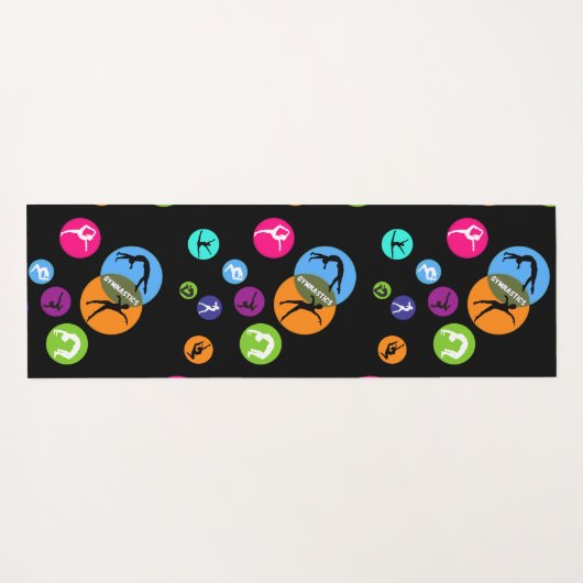 Gymnastiek Bubble Yogamat (Achterkant (horizontaal))