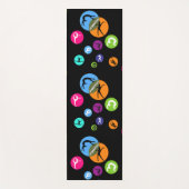 Gymnastiek Bubble Yogamat (Voorkant)