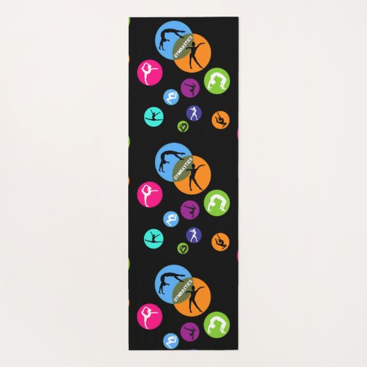 Gymnastiek Bubble Yogamat (Achterkant)