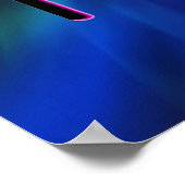 Gymnastiek Butterfly Star van de Bars Personalized Poster (Hoek)