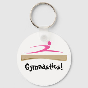 Gymnastiek! Button Sleutelhanger