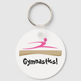 Gymnastiek! Button Sleutelhanger