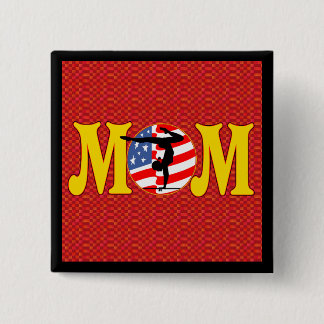 Gymnastiek Buttonnen Vierkante Button 5,1 Cm