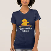 Gymnastiek Chick T Shirt (Voorkant)