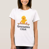 Gymnastiek Chick T shirt (Voorkant)