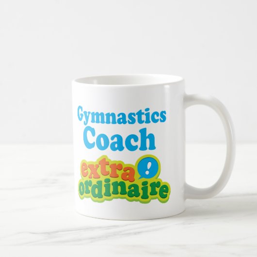 Gymnastiek Coach Extraordinaire Gift Idee Koffiemok (Rechts)