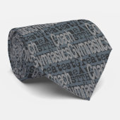 Gymnastiek Coach Extraordinaire Stropdas (Opgerold)